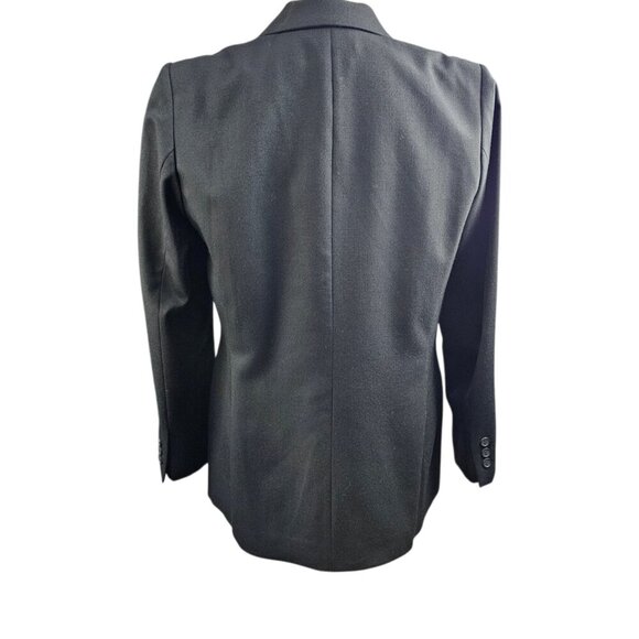 Pendleton Virgin Wool Single Breasted Lined Black Blazer Suit Jacket - Picture 5 of 8
